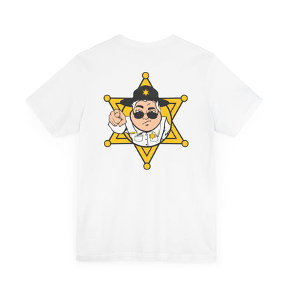 Sheriff Strafe Unisex Jersey Short Sleeve Tee