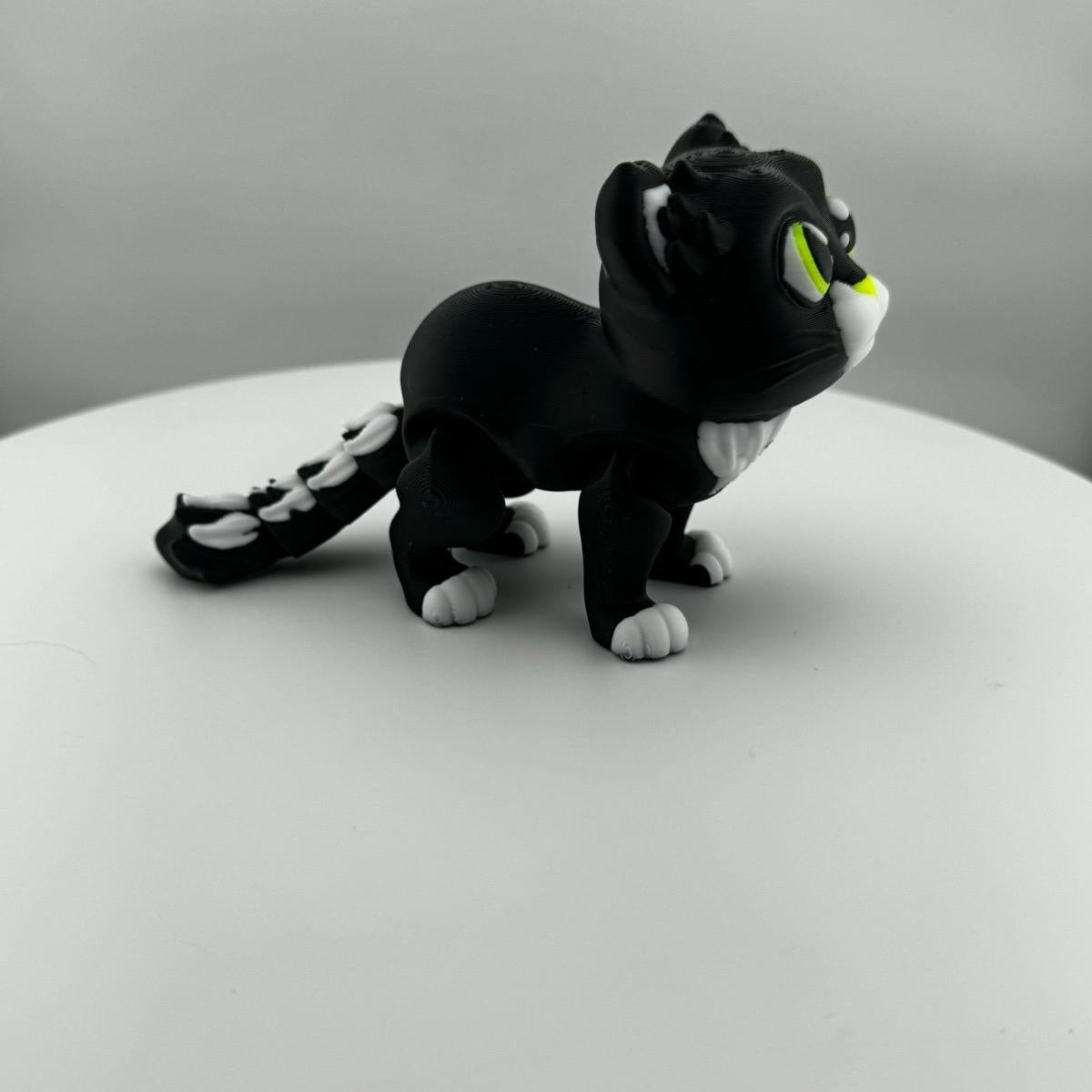 Articulating Black Cat