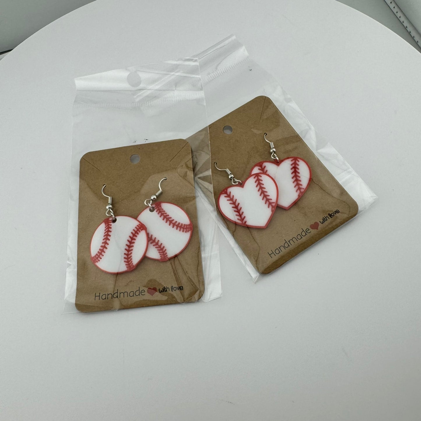 Baseball Earrings