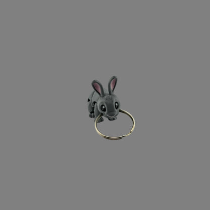 Articulating Bunny Keychain