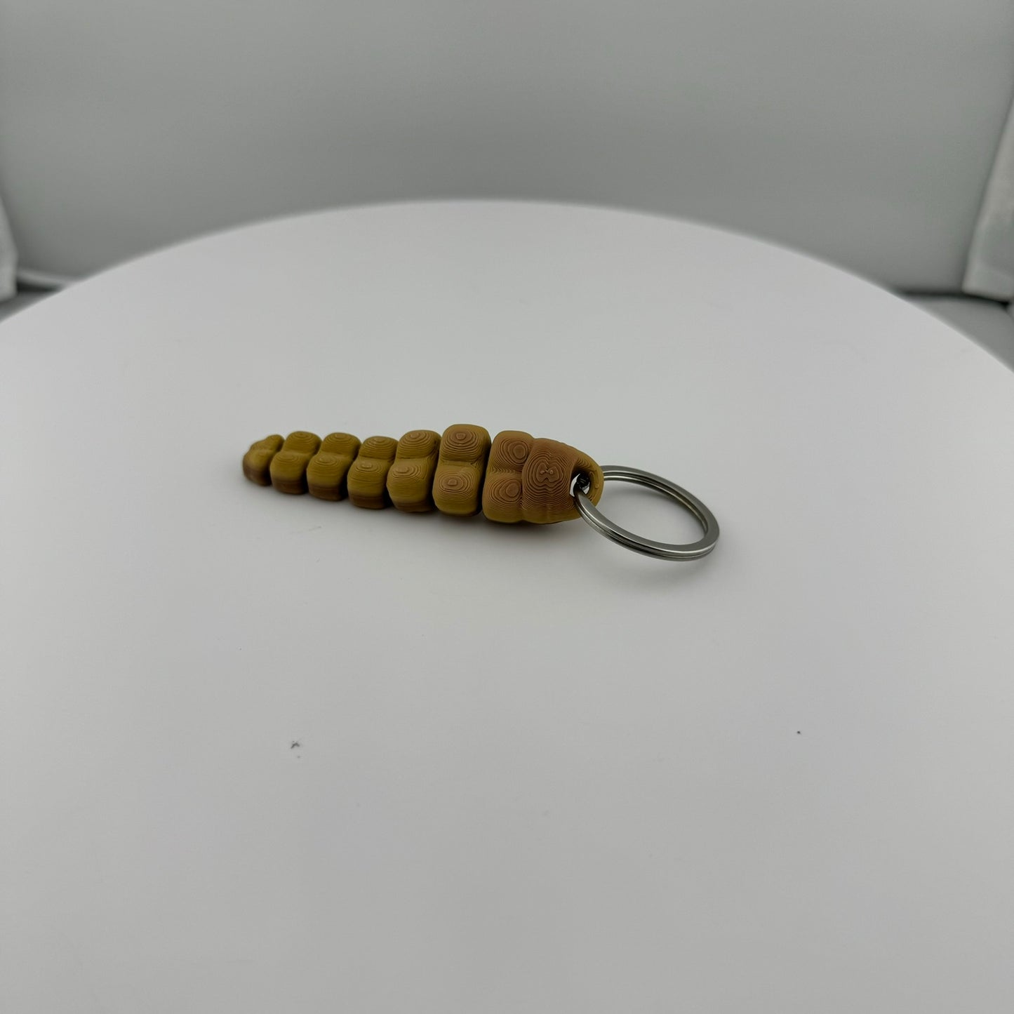 Articulating Rattle Snake Keychain