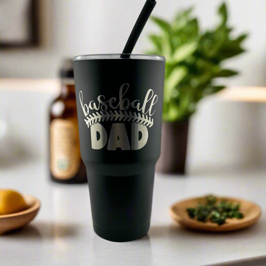 Base Ball Dad 32oz Tumbler