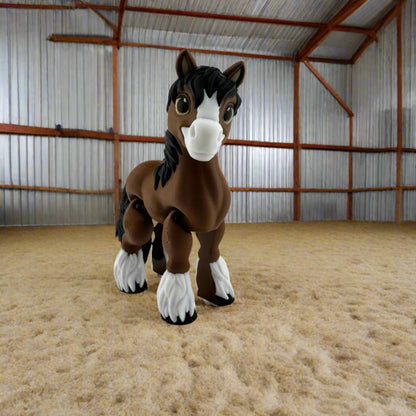 Articulating Clydesdale