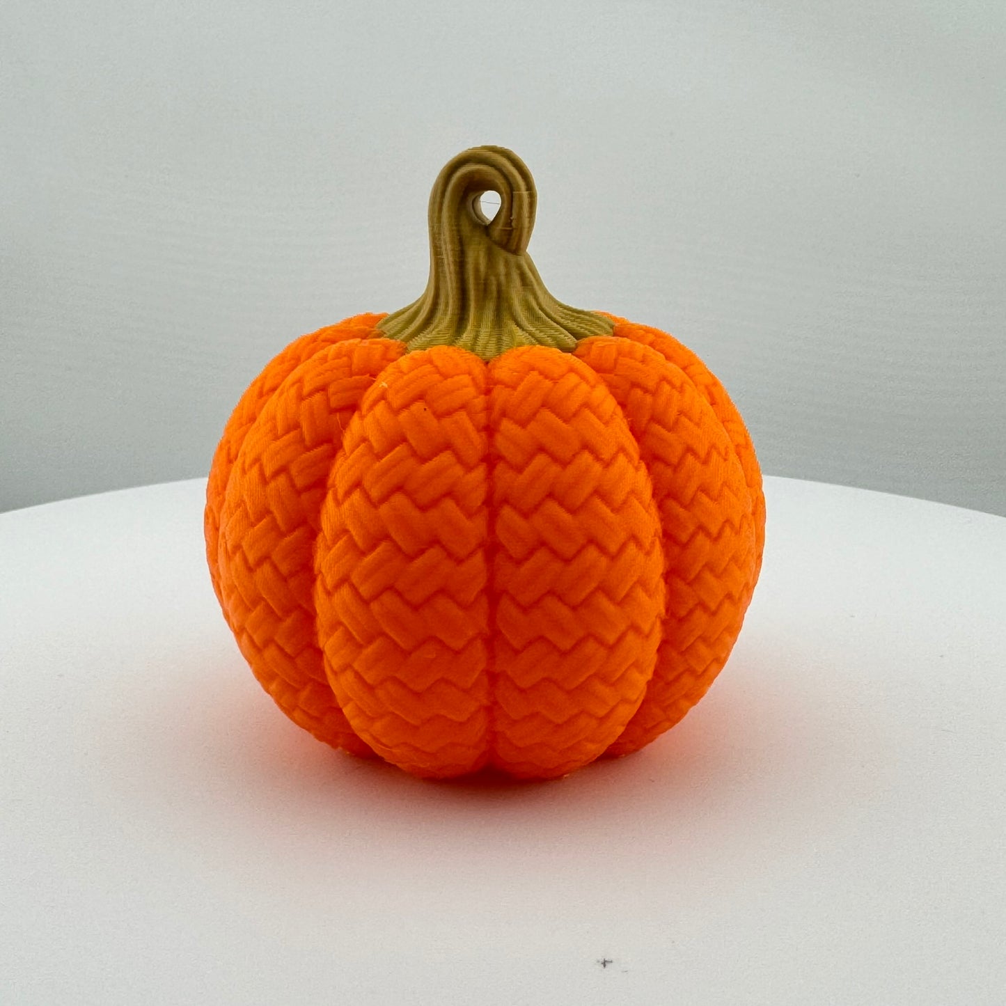 Weave Pattern Pumpkin Decor