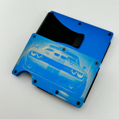 Sports Car RFID Wallet with Money Clip