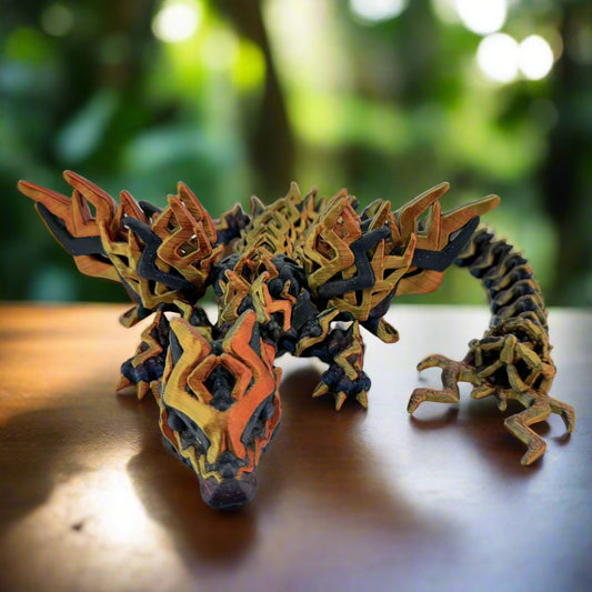 Articulating Storm Dragon with Wings