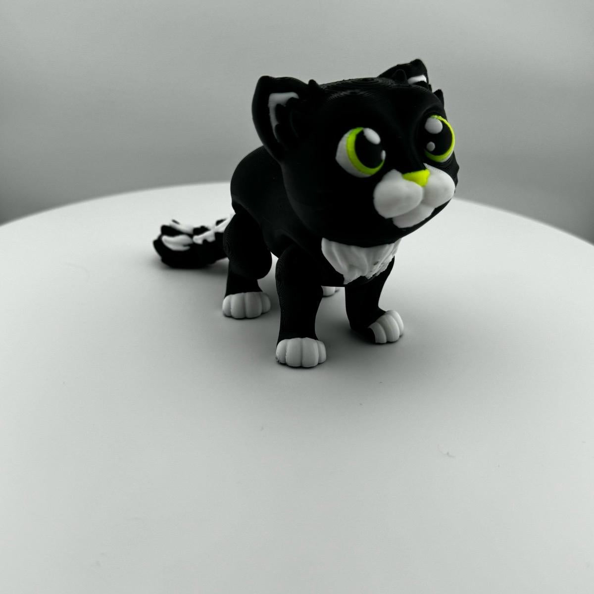 Articulating Black Cat