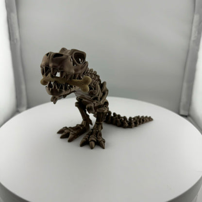 Articulating "Rose Gold" Trex Skeleton