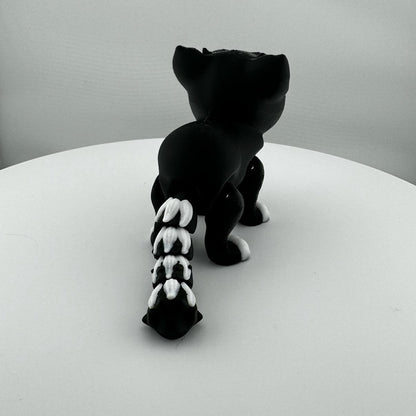 Articulating Black Cat